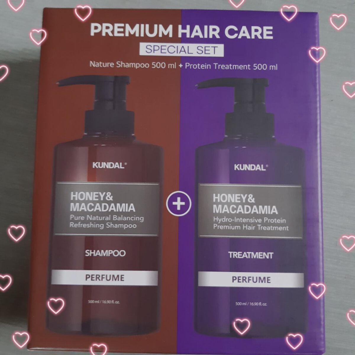 ハニー&マカデミアシャンプー／トリートメント  チェリーブラッサム Cherry blossom/KUNDAL/シャンプー・コンディショナーを使ったクチコミ（1枚目）