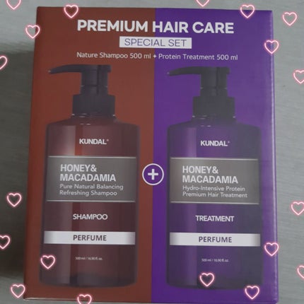 ハニー&マカデミアシャンプー/トリートメント チェリーブラッサム Cherry blossom/KUNDAL/シャンプー・コンディショナーを使ったクチコミ(1枚目)