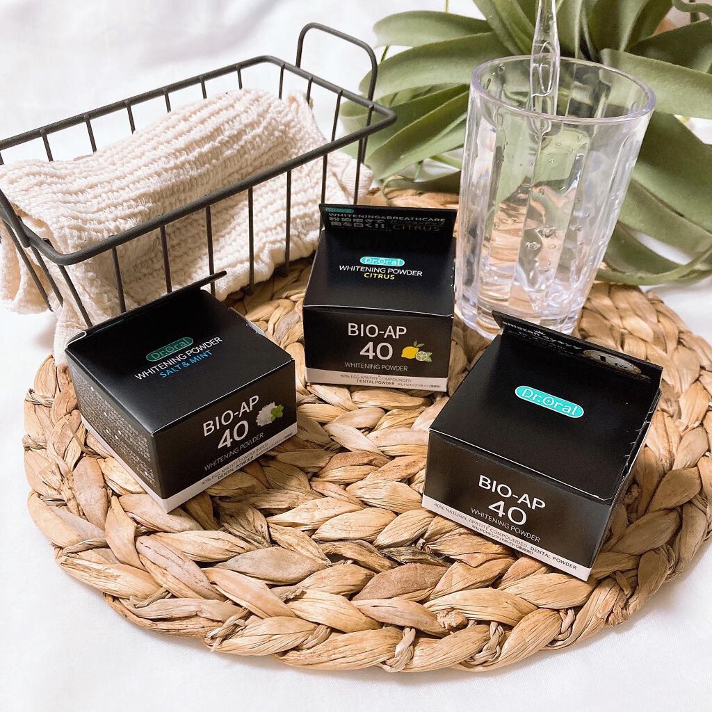 ホワイトニングパウダー ミント/Dr.Oral/歯磨き粉を使ったクチコミ(1枚目)