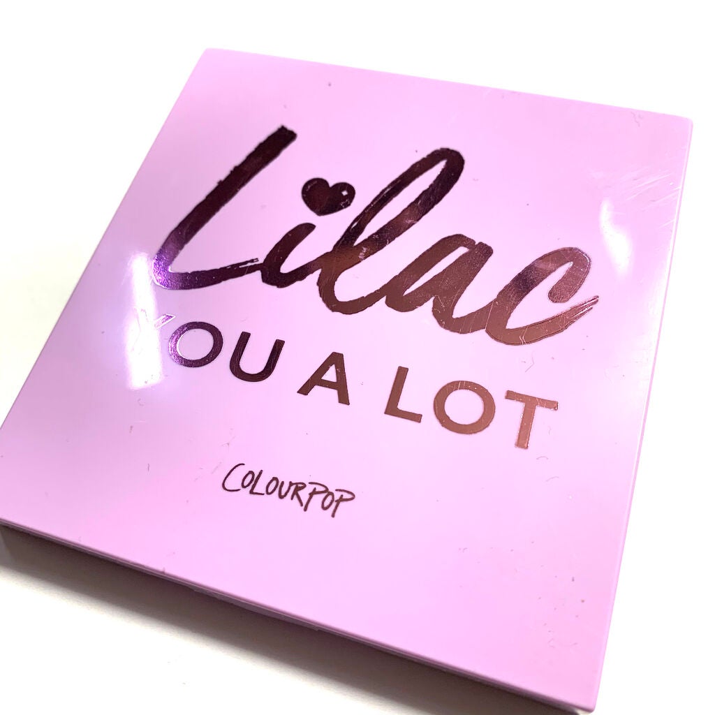 Lilac You A Lot Shadow Palette/ColourPop/アイシャドウパレットを使ったクチコミ(5枚目)