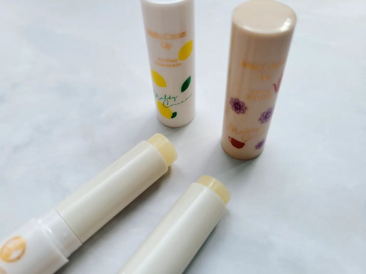 メルティクリームリップ シチリアンレモネードの香り/メンソレータム/リップクリームを使ったクチコミ（2枚目）