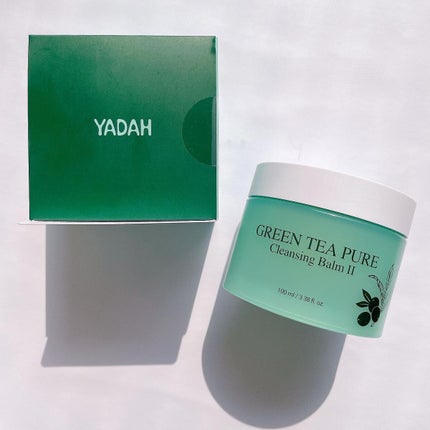 グリーンティーピュアクレンジングバームⅡ/YADAH/クレンジングバームを使ったクチコミ(1枚目)