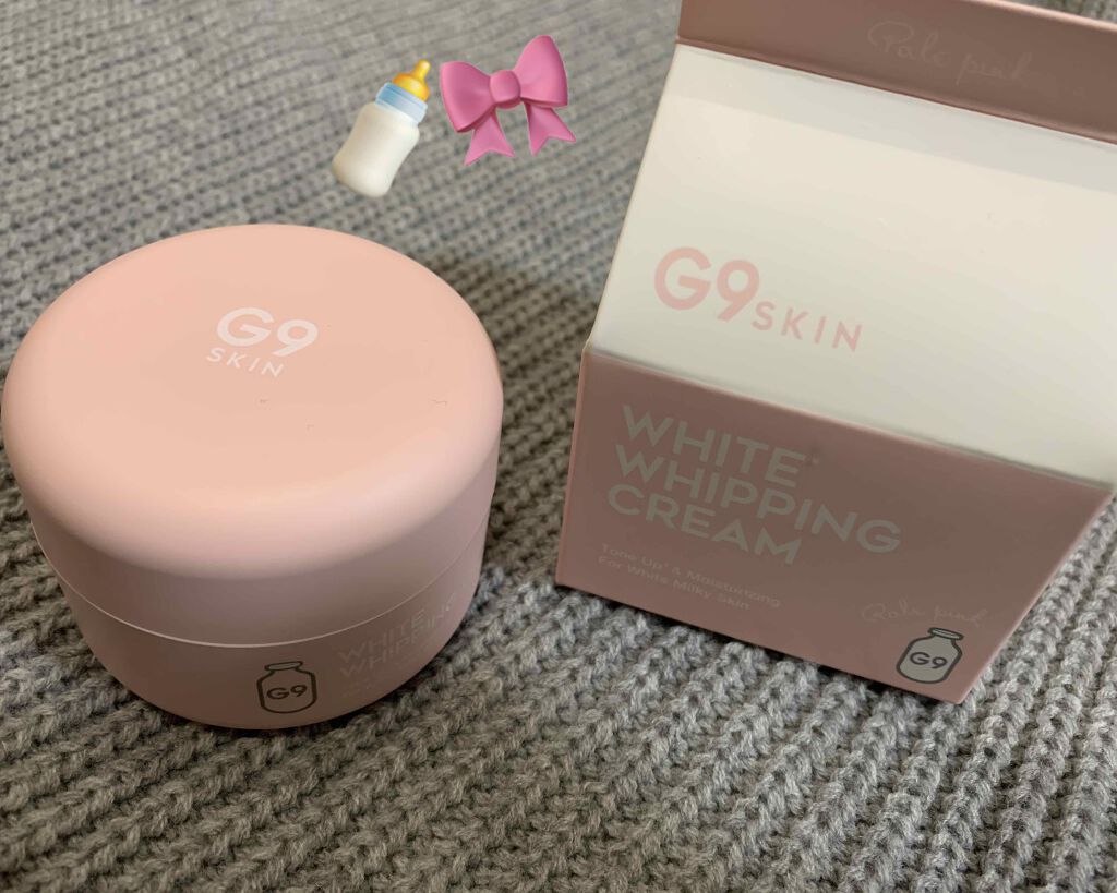 WHITE WHIPPING CREAM(ウユクリーム)/G9SKIN/化粧下地を使ったクチコミ(1枚目)