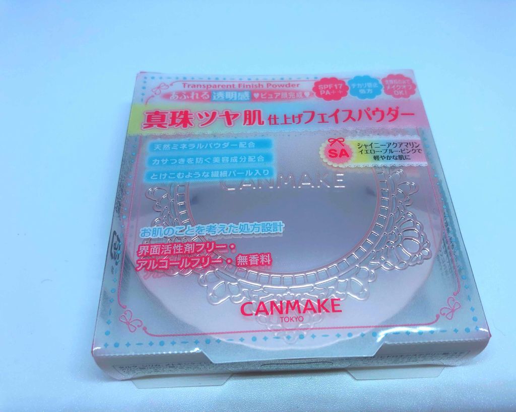 トランスペアレントフィニッシュパウダー/キャンメイク/プレストパウダーを使ったクチコミ(4枚目)