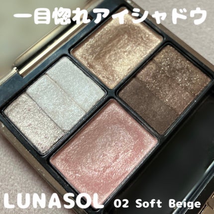 スリーディメンショナルアイズ/LUNASOL/アイシャドウパレットを使ったクチコミ(1枚目)