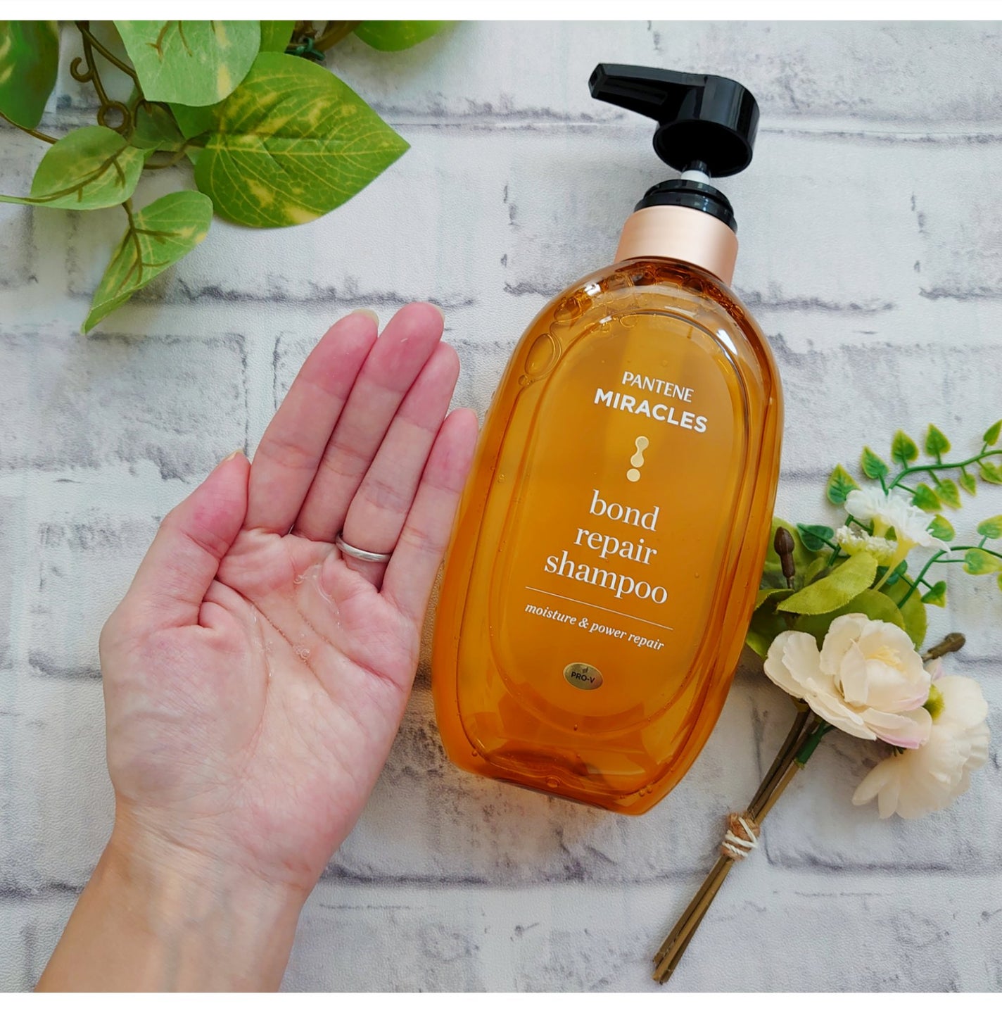 ボンドリペアシリーズ モイスチャー&パワーリペア シャンプー&トリートメント/パンテーン/市販シャンプーを使ったクチコミ(4枚目)