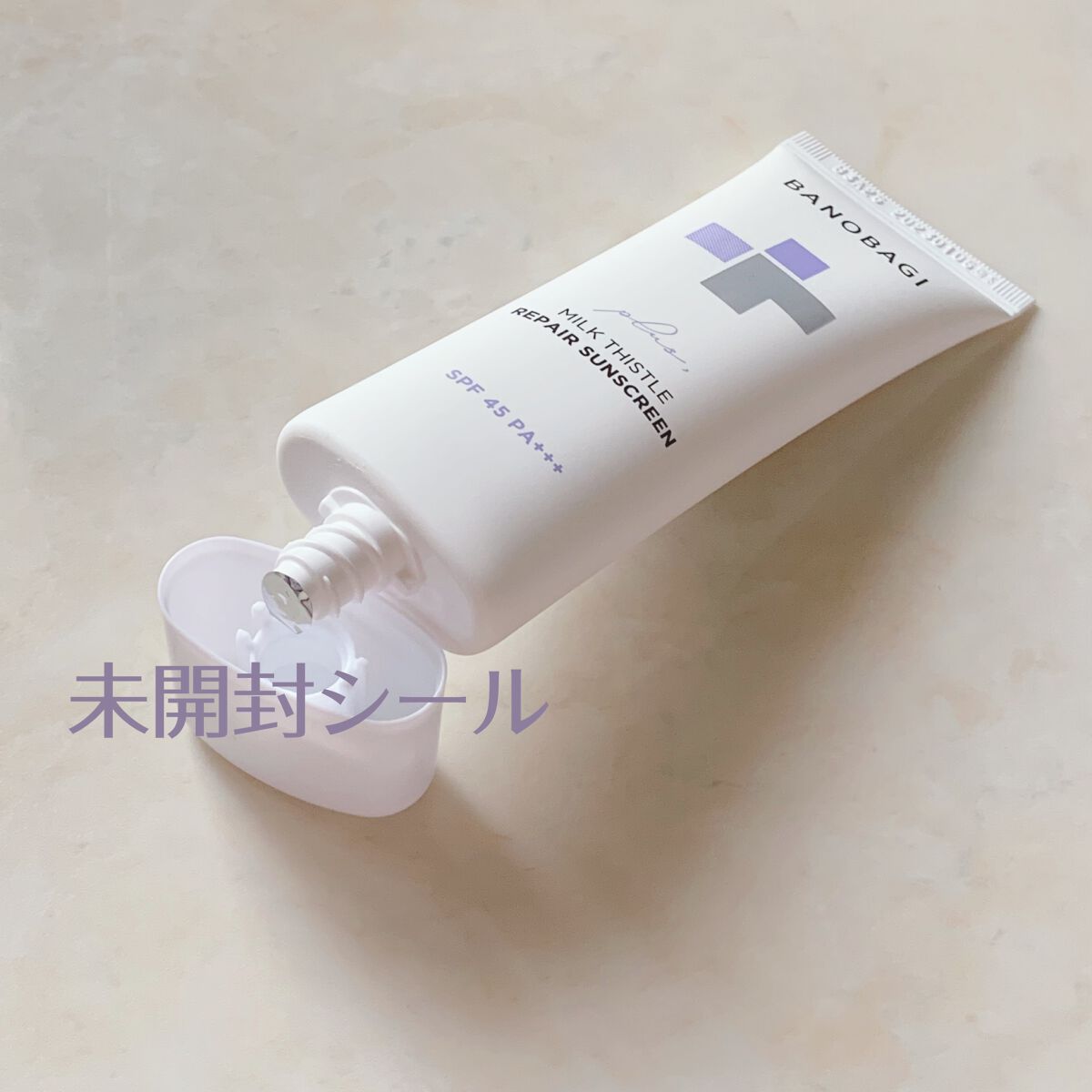 ミルクシスルリペアシカサンスクリーンプラス/BANOBAGI/日焼け止めミルクを使ったクチコミ(2枚目)