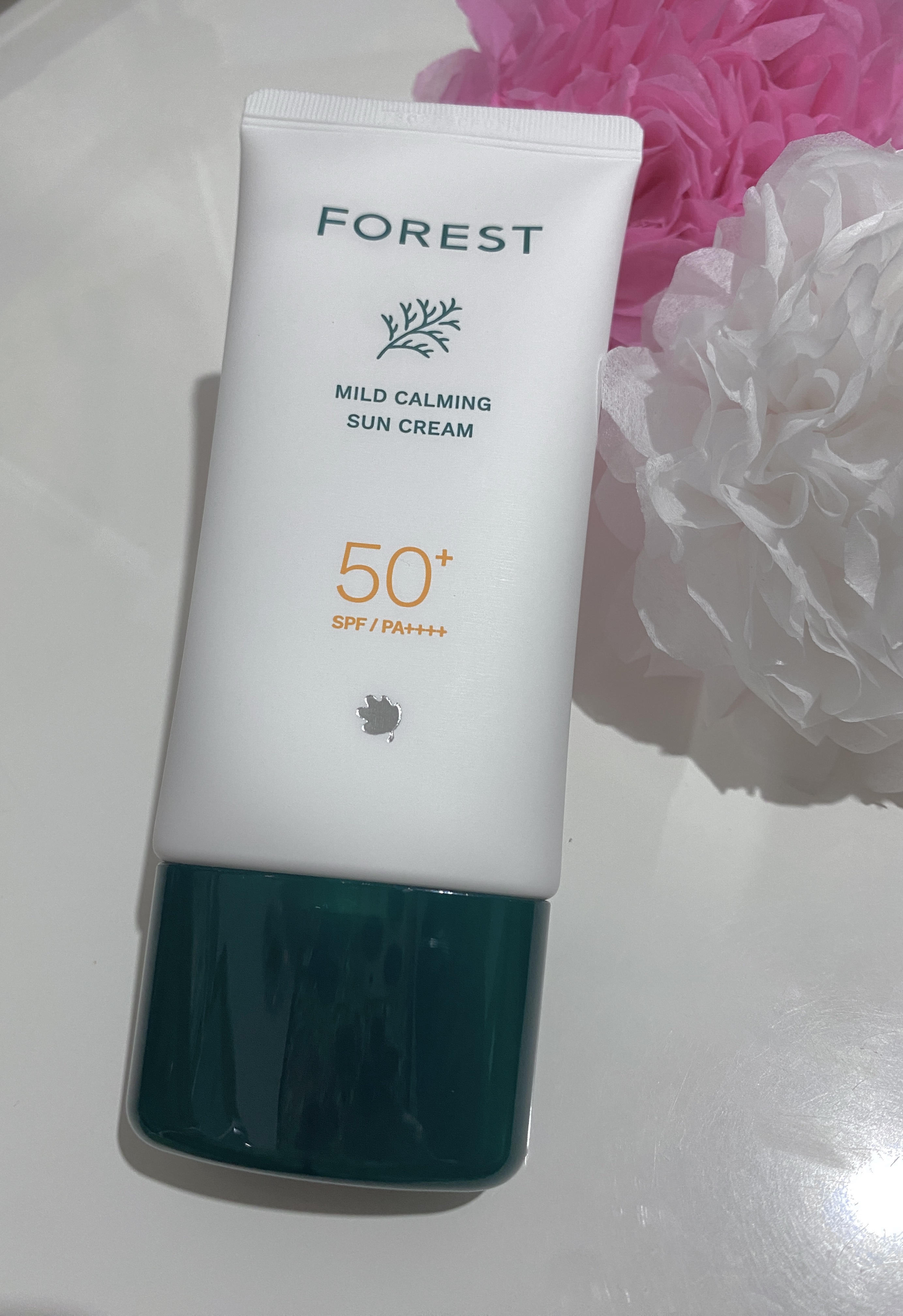 フォレスト マイルドカーミングサンクリーム/FoRest by Greenfinger/日焼け止めクリームを使ったクチコミ（1枚目）