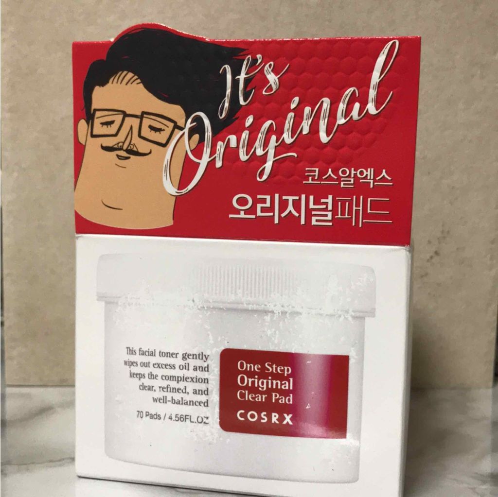 ワンステップオリジナルクリアパッド/COSRX/トナーパッドを使ったクチコミ(1枚目)