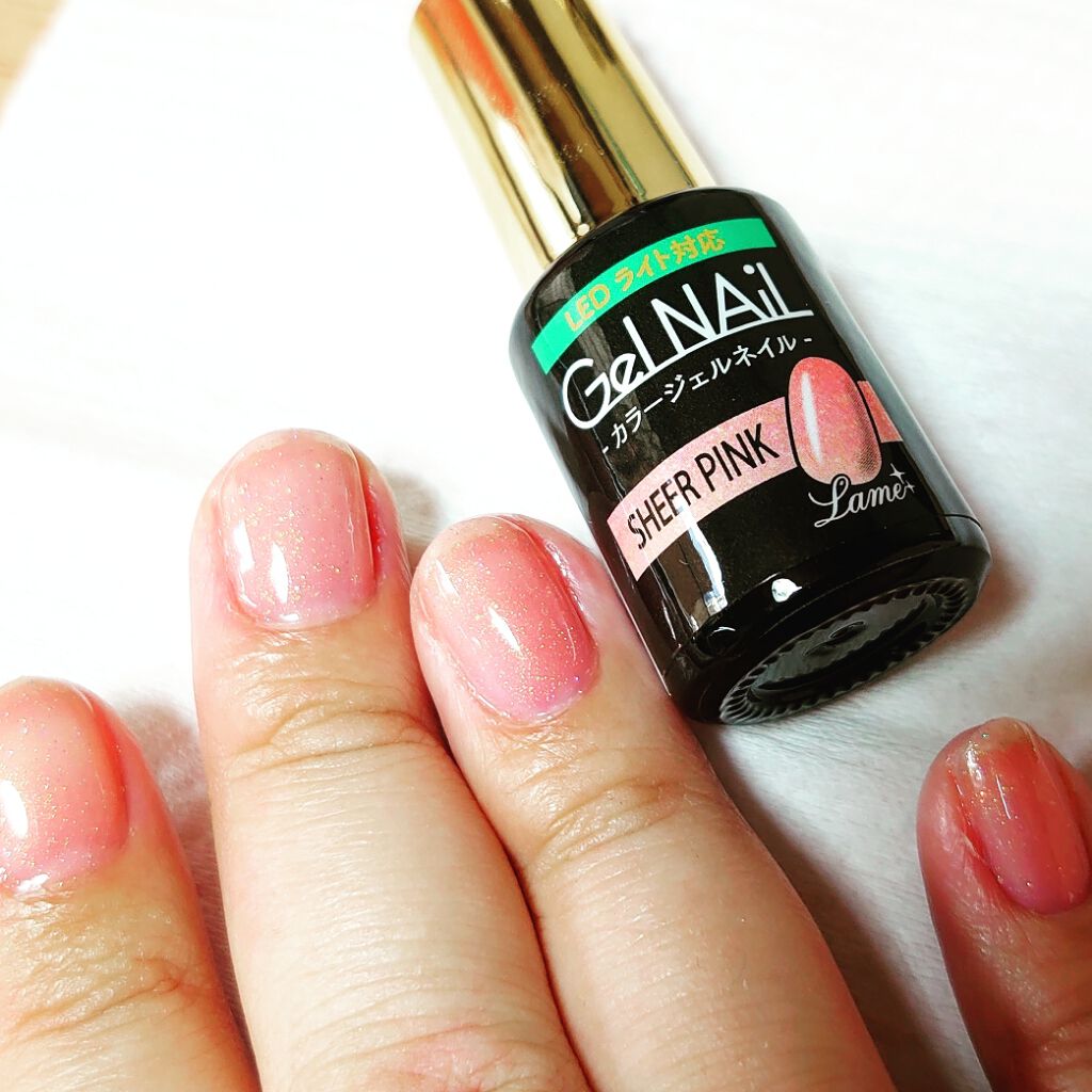 ジェルネイル（ライト対応）/セリア/ジェルネイルを使ったクチコミ（1枚目）