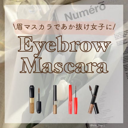 フィルム眉カラー/デジャヴュ/眉マスカラを使ったクチコミ(1枚目)