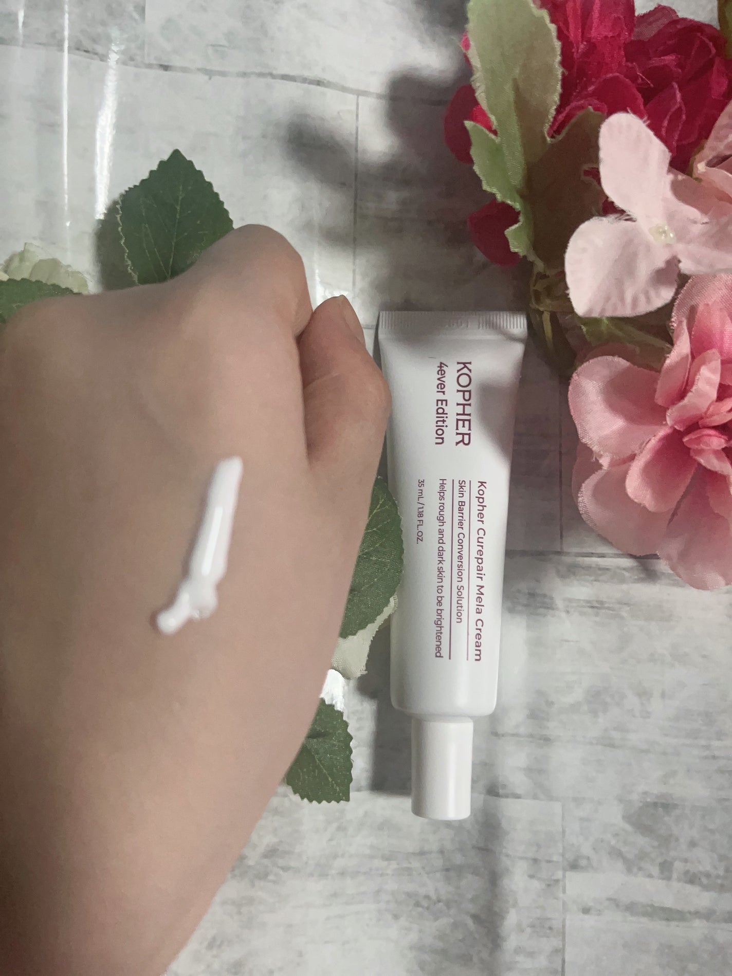 CUREPAIR MELA CREAM /KOPHER/フェイスクリームを使ったクチコミ(2枚目)