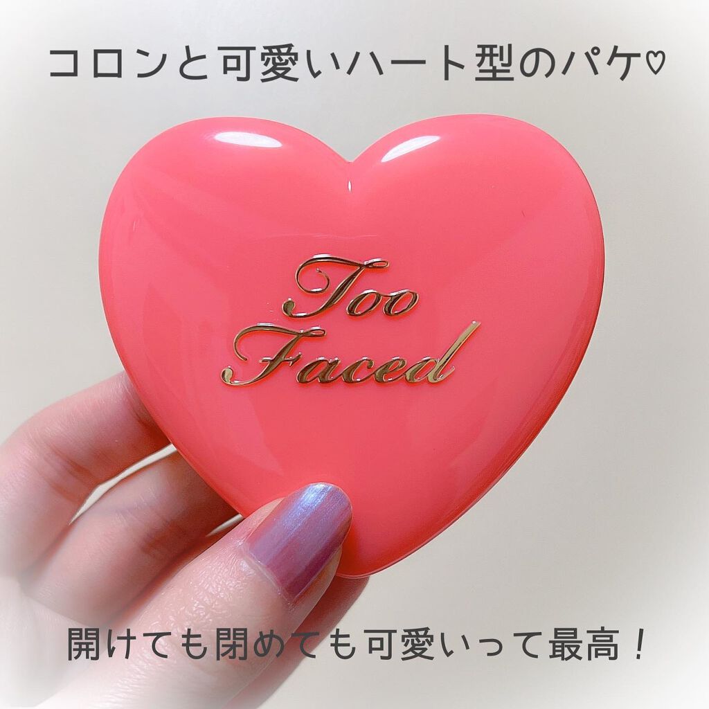 ラブ フラッシュ ロングラスティング 16H ブラッシュ/Too Faced/パウダーチークを使ったクチコミ（2枚目）