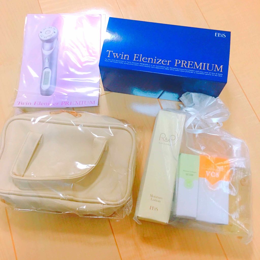 ツインエレナイザー プレミアム/EBiS化粧品/美顔器・マッサージを使ったクチコミ（1枚目）