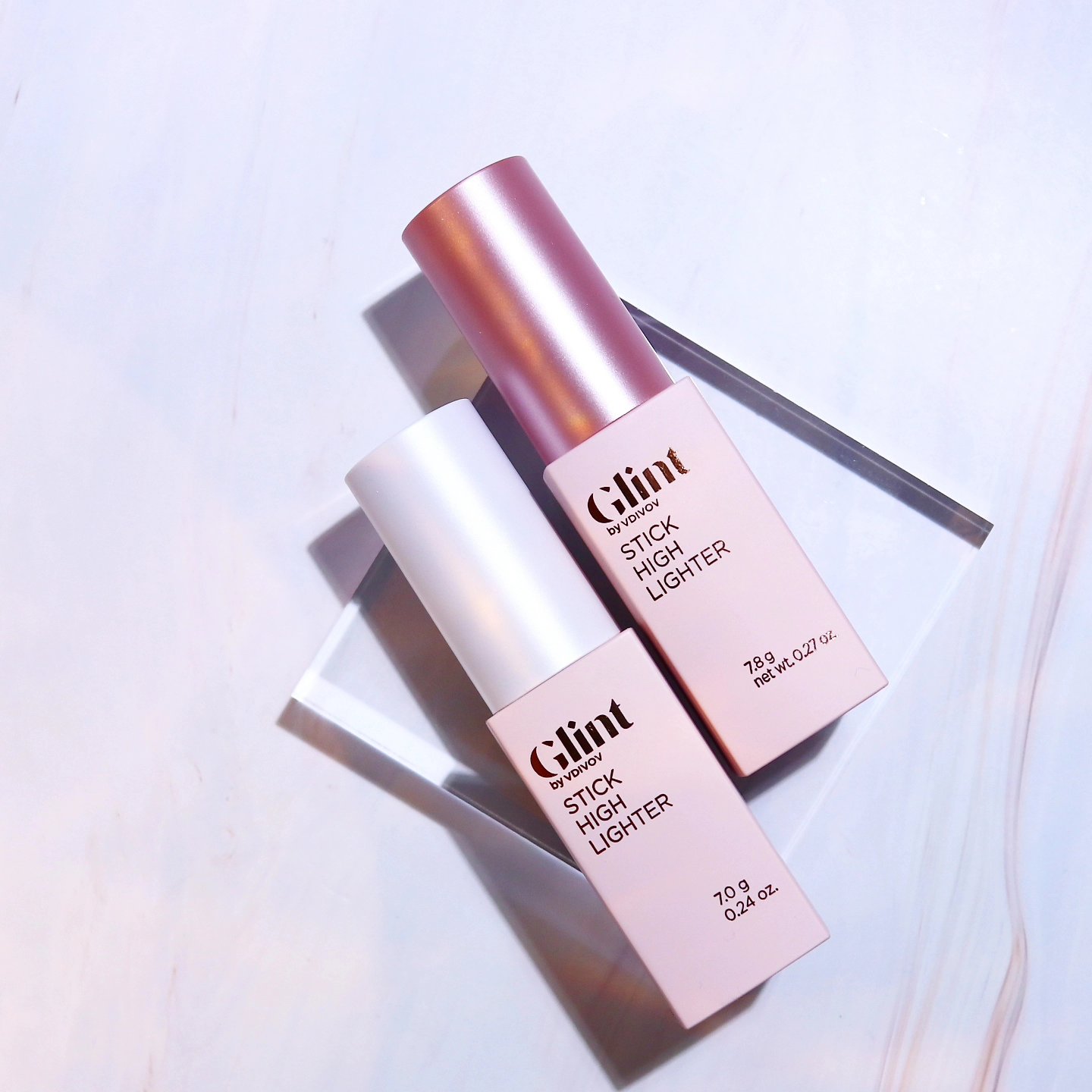 Glint スティックハイライターのクチコミ「【Glint】Glint様より商品提供いただいています。
03は新色です。

Stick Hi.....」（1枚目）