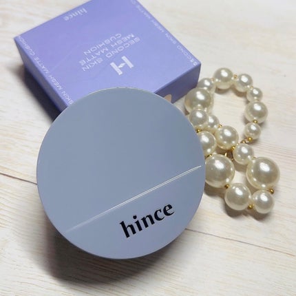 セカンドスキンメッシュマットクッション/hince/クッションファンデーションを使ったクチコミ(1枚目)