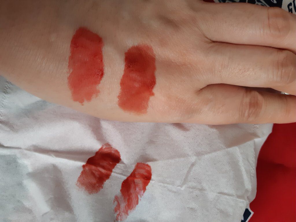 パウダー キス リキッド リップカラー/M・A・C/口紅を使ったクチコミ(3枚目)