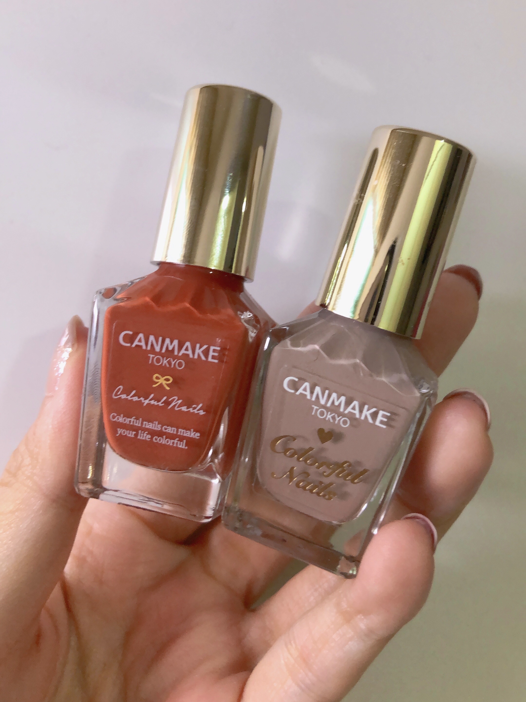 ネイルホリック GD004/ネイルホリック/マニキュアを使ったクチコミ（2枚目）