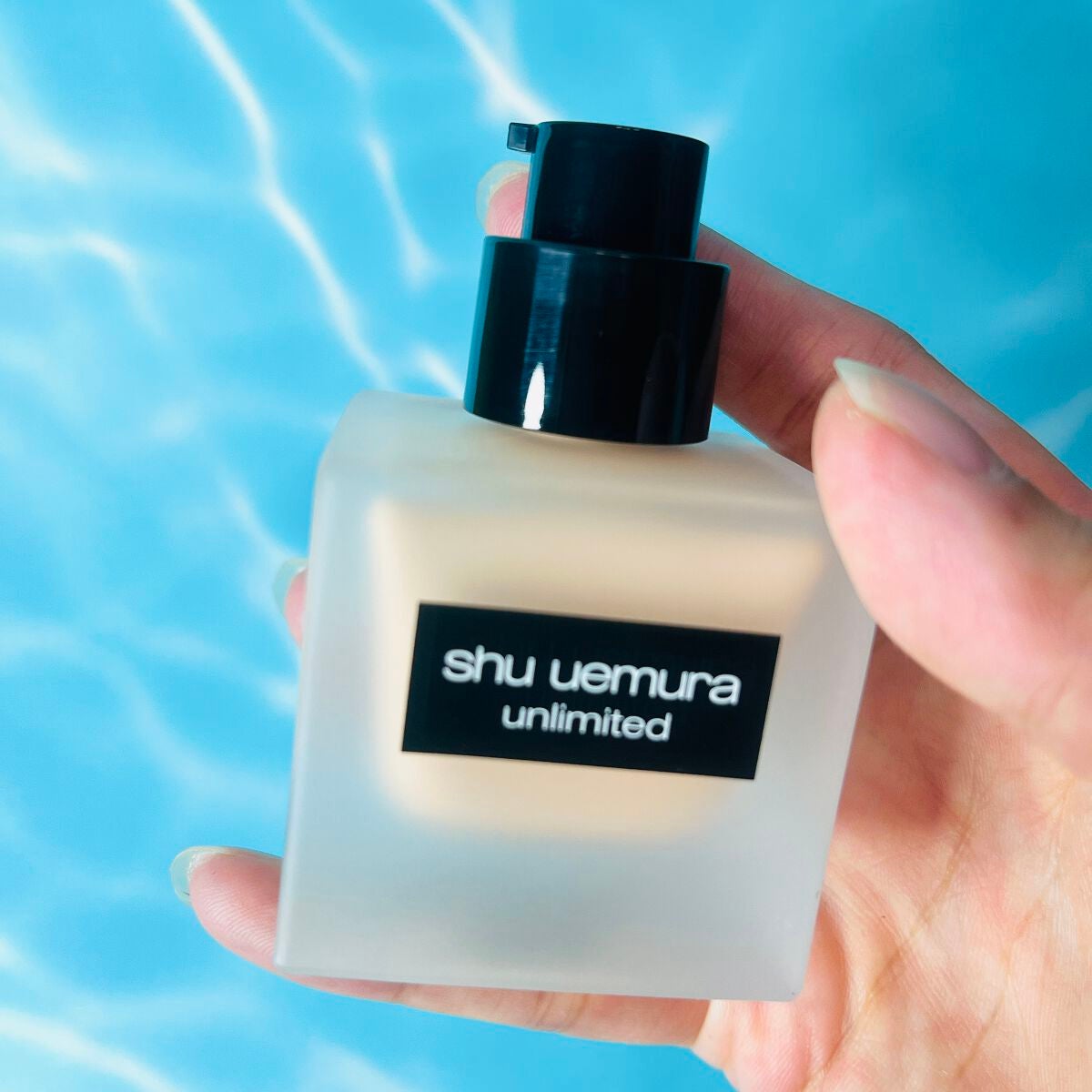 (旧)アンリミテッド ラスティング フルイド/shu uemura/リキッドファンデーションを使ったクチコミ(2枚目)