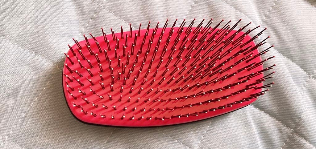 デタングリングブラシ/マペペ/ヘアブラシを使ったクチコミ(2枚目)