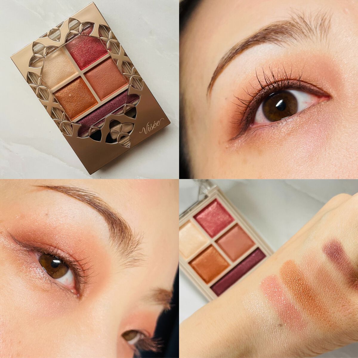 パノラマデザイン アイパレット/Visée/アイシャドウパレットを使ったクチコミ(3枚目)