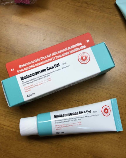 マデカソ CICAジェル/A’pieu/フェイスクリームを使ったクチコミ(1枚目)