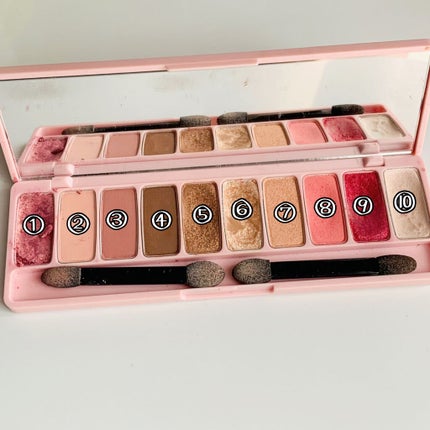 プレイカラー アイシャドウ/ETUDE/アイシャドウパレットを使ったクチコミ(3枚目)