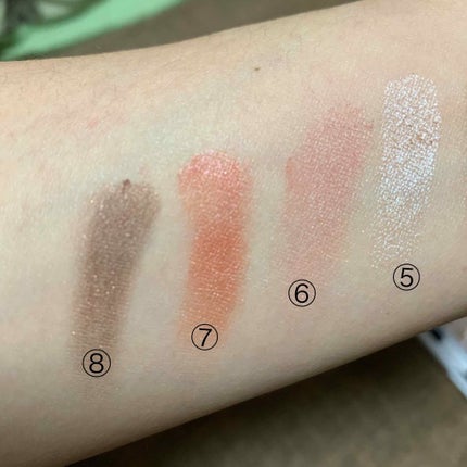 スイーツコレクション/マリブビューティー/アイシャドウパレットを使ったクチコミ(3枚目)