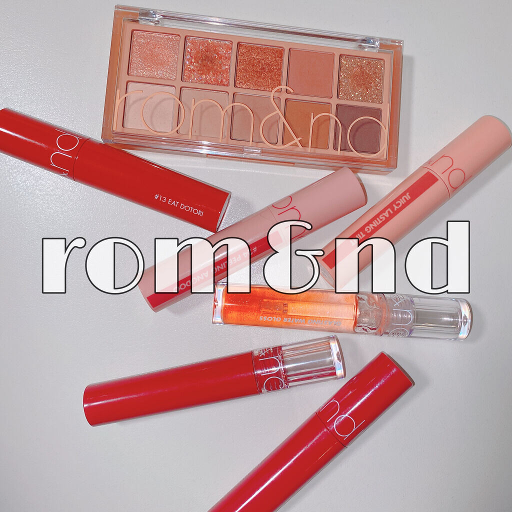 ジューシーラスティングティント/rom&nd/リップティントを使ったクチコミ（1枚目）
