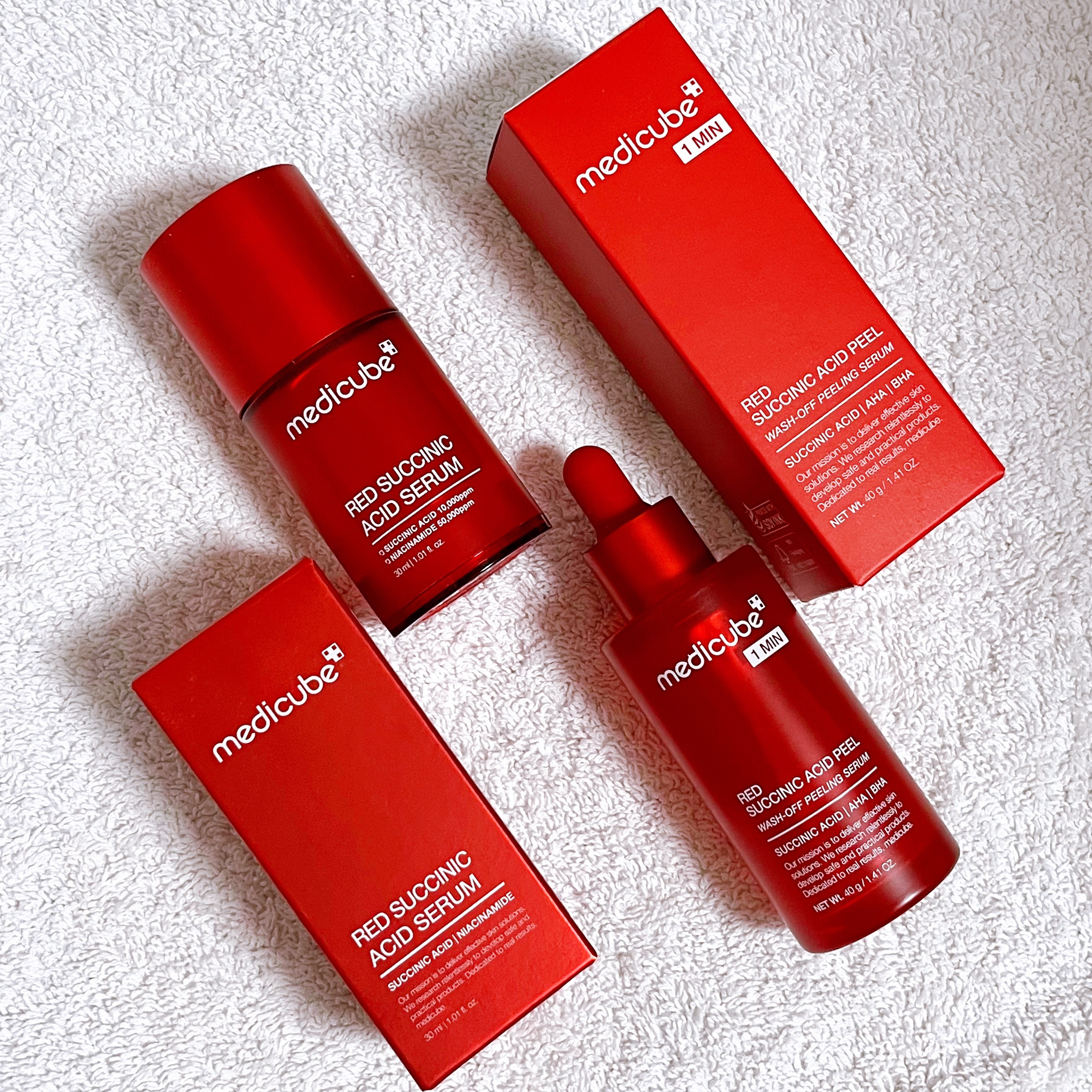 レッドアクネピーリングセラム/MEDICUBE/美容液を使ったクチコミ（1枚目）