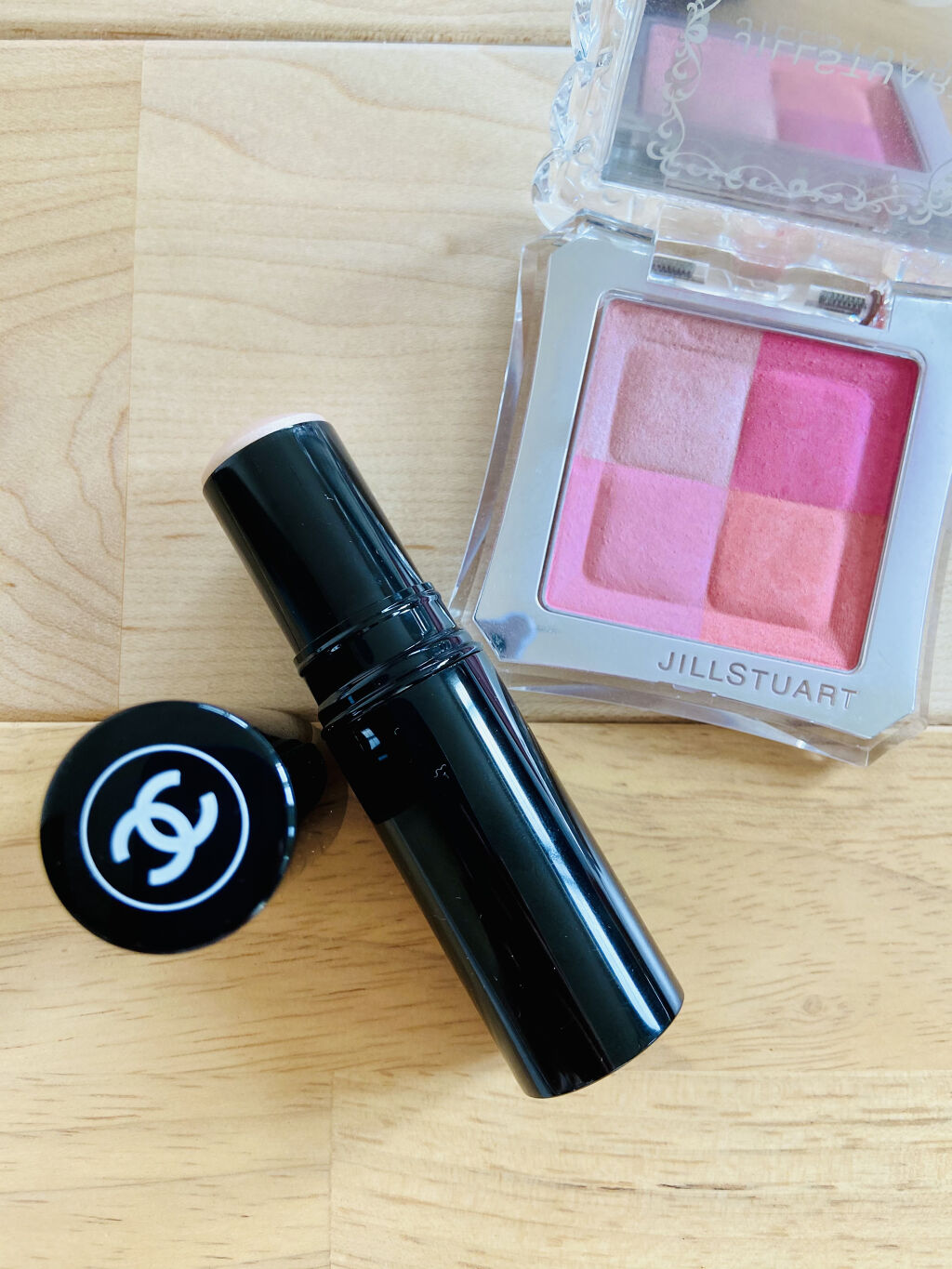 ミックスブラッシュ コンパクト N 01 baby blush/JILL STUART/パウダーチークを使ったクチコミ（2枚目）