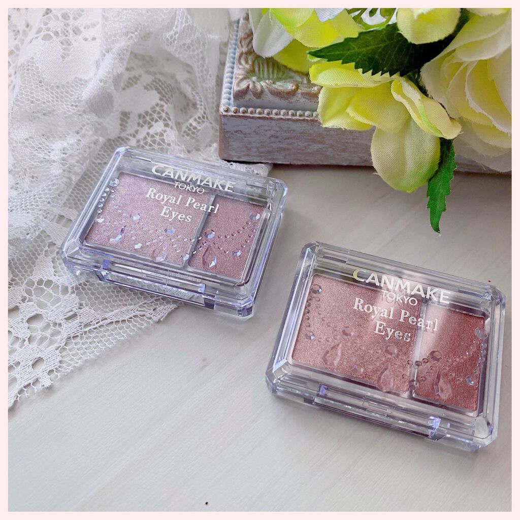 ロイヤルパールアイズ 02 ワイングレージュ/キャンメイク/アイシャドウパレットを使ったクチコミ（1枚目）