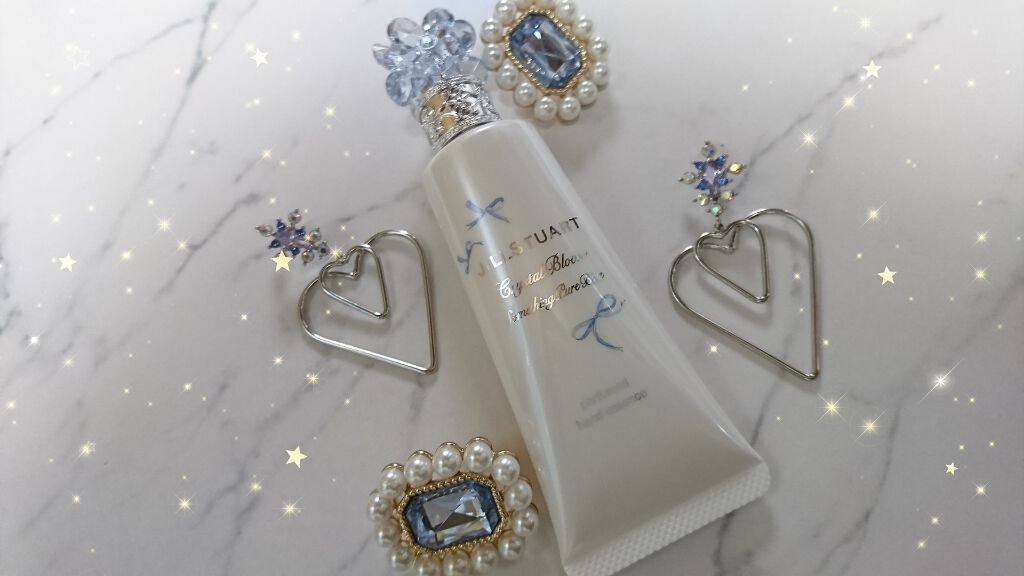 クリスタルブルーム サムシングピュアブルー パフュームド ハンド エッセンス/JILL STUART/ハンドクリームを使ったクチコミ（1枚目）