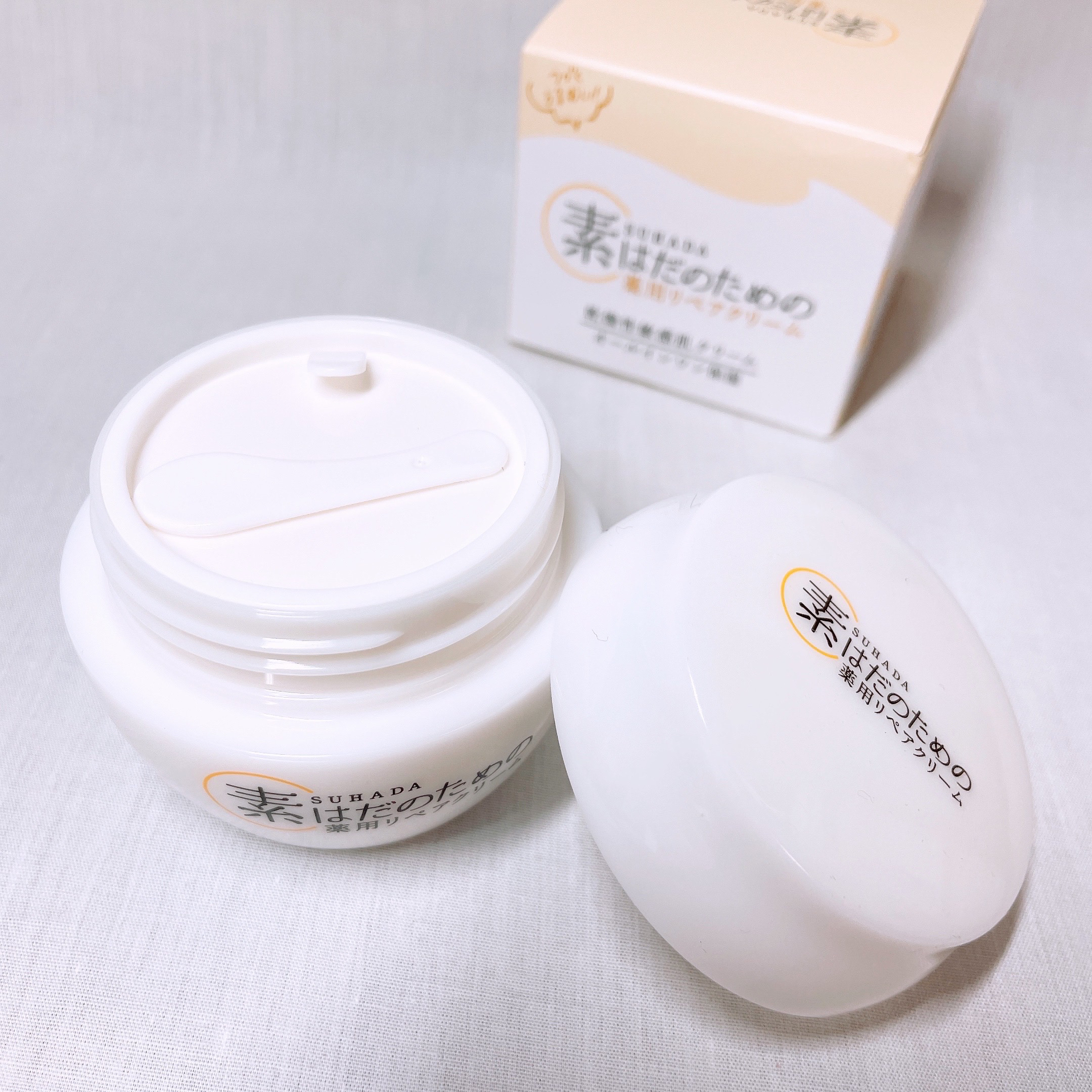 素はだのための薬用リペアクリーム/マックス/フェイスクリームを使ったクチコミ（3枚目）