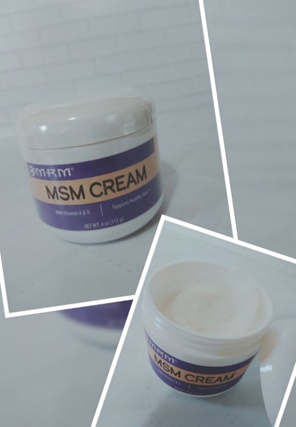 MSMクリーム/MRM/ボディクリームを使ったクチコミ(1枚目)
