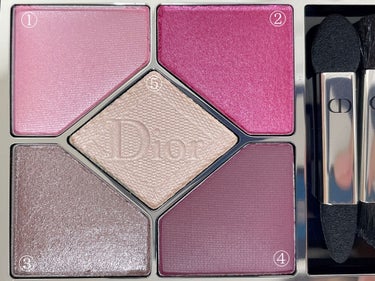 【旧】サンク クルール クチュール 859 ピンク コロール/Dior/アイシャドウパレットを使ったクチコミ（2枚目）