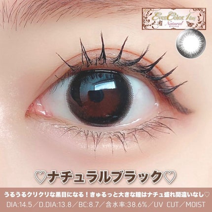 エバーカラーワンデー ナチュラル/エバーカラー/ワンデー(1DAY)カラコンを使ったクチコミ(2枚目)