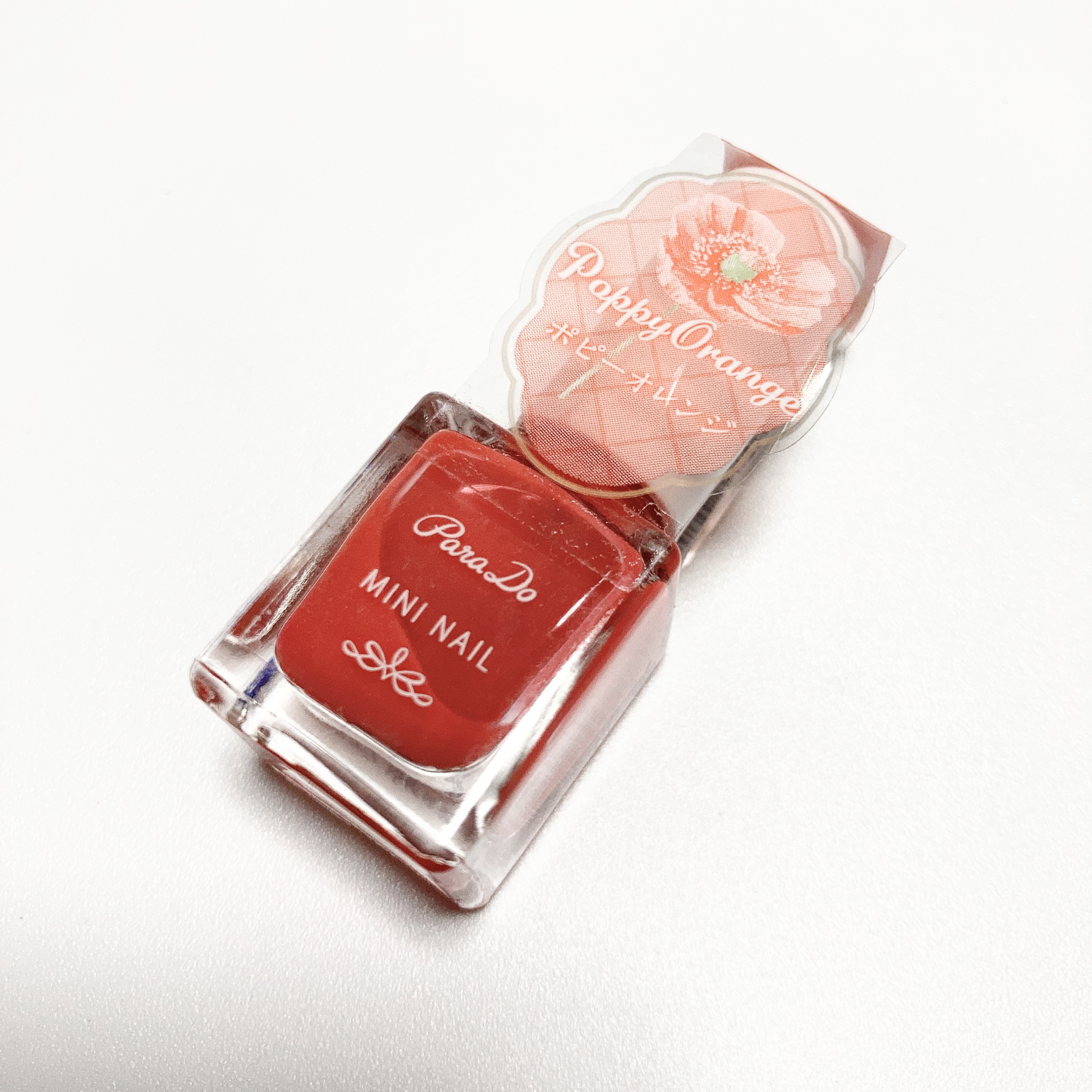 ミニネイル OR02 ポピーオレンジ/パラドゥ/マニキュアを使ったクチコミ（1枚目）