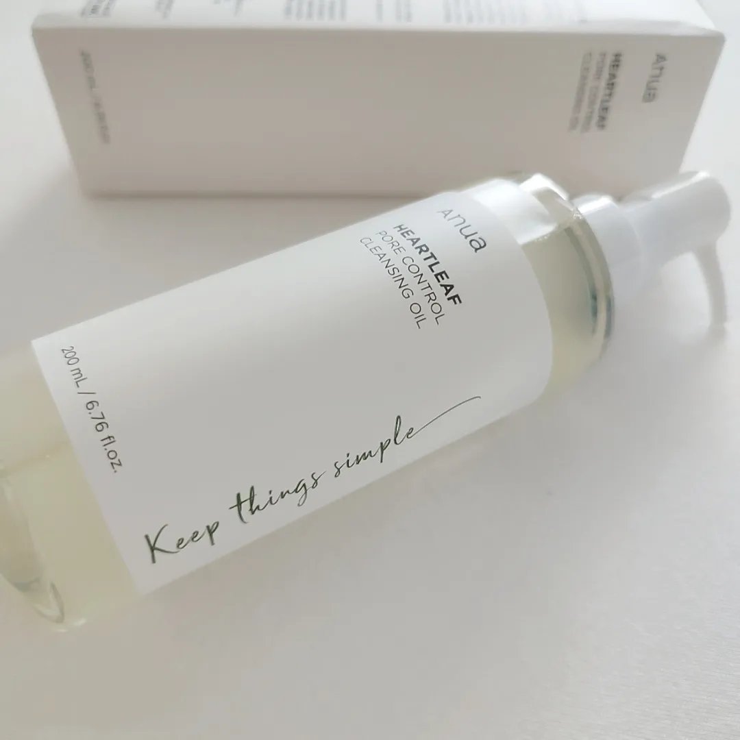 ドクダミ ポアコントロールクレンジングオイル/Anua/オイルクレンジングを使ったクチコミ（2枚目）