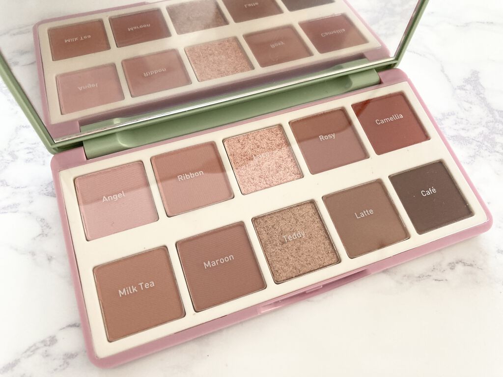 ヴィンテージ フィルター アイシャドウ パレット Vintage Filter Edition/innisfree/アイシャドウパレットを使ったクチコミ（2枚目）