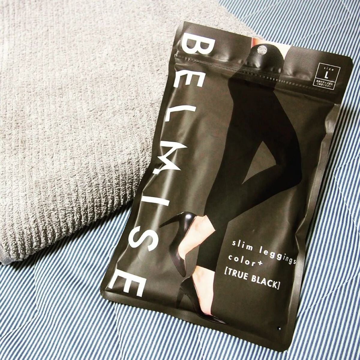 スリムレギンス color+/BELMISE/着圧ソックス・レギンスを使ったクチコミ(1枚目)
