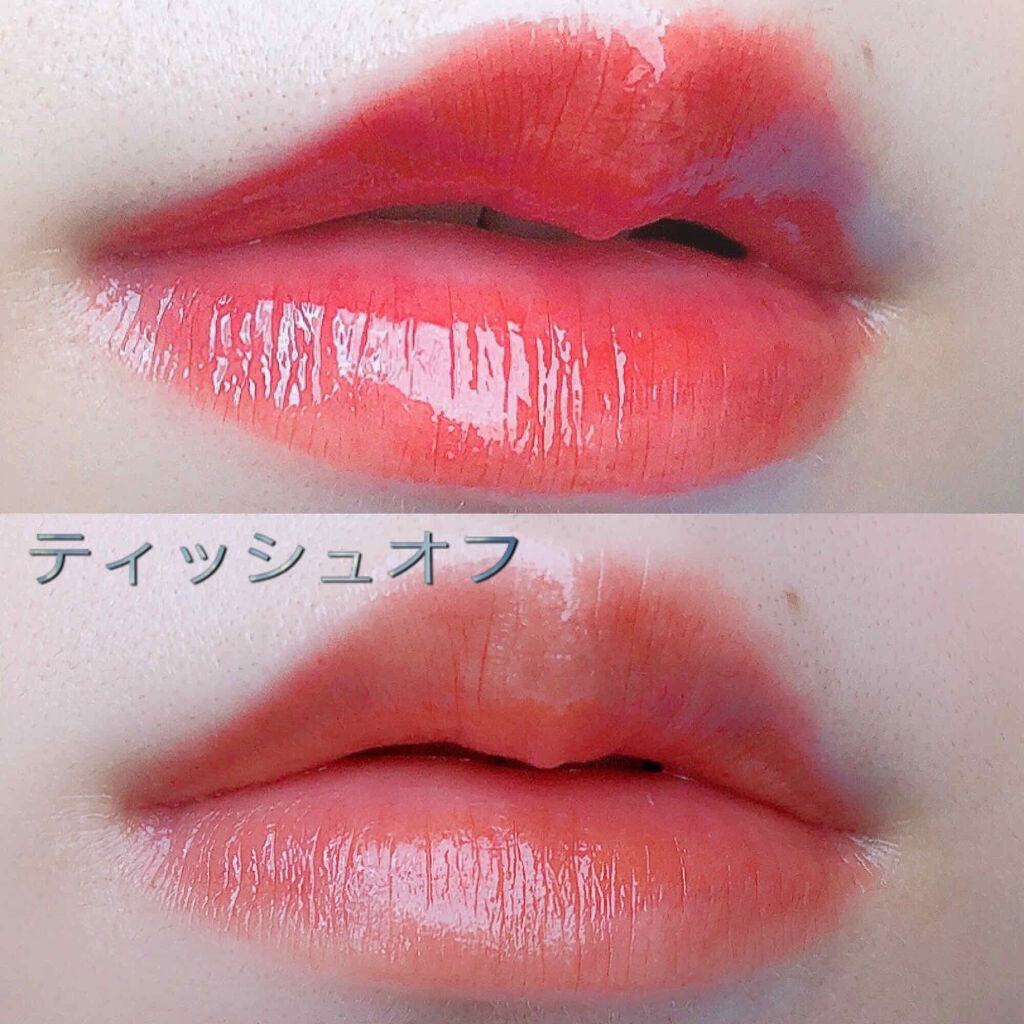 アピュー ウォーターライト ティント/A’pieu/リップティントを使ったクチコミ（3枚目）