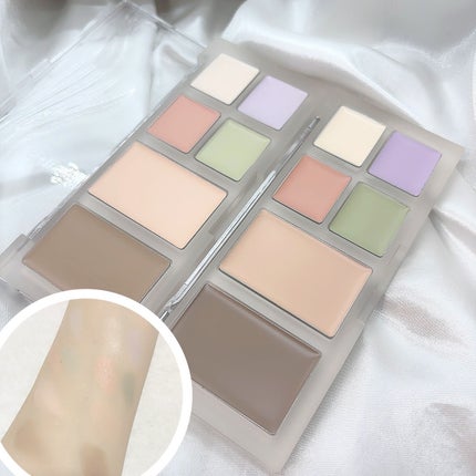 ブリージングコンシーラーパレット/Healus/パレットコンシーラーを使ったクチコミ(4枚目)