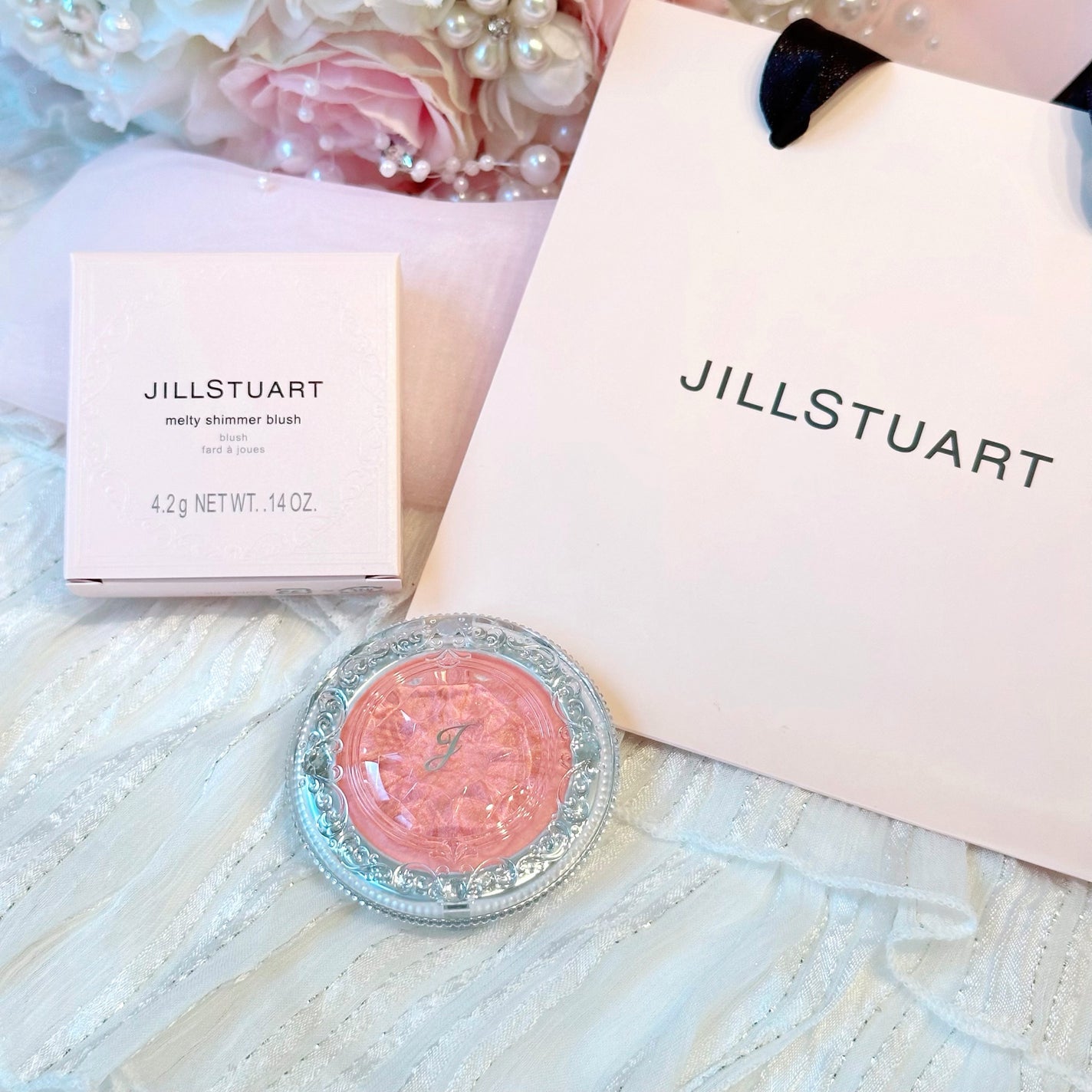 ジルスチュアート メルティシマー ブラッシュ/JILL STUART/パウダーチークを使ったクチコミ(5枚目)