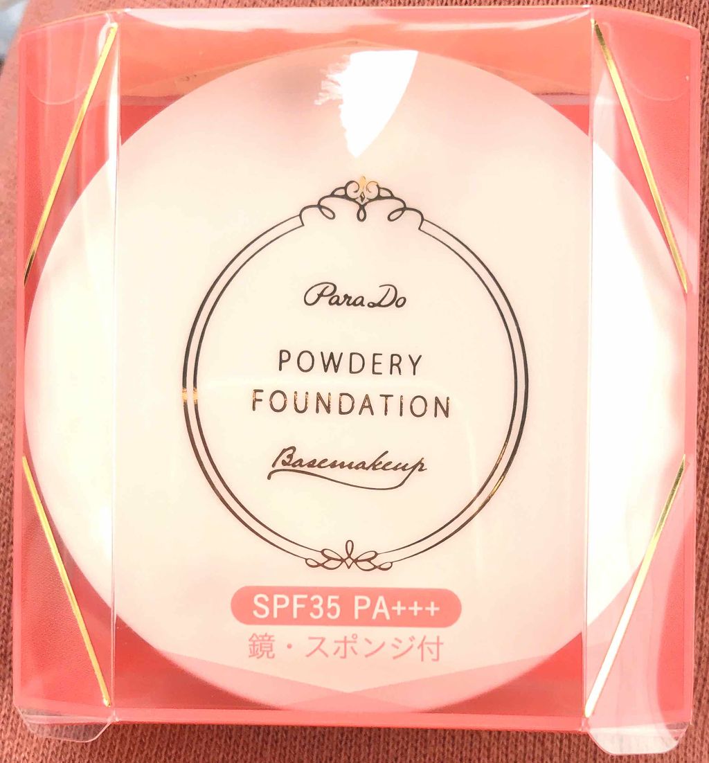 パウダリィファンデーション ex/パラドゥ/パウダーファンデーションを使ったクチコミ（1枚目）