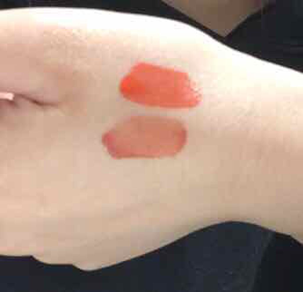 グラスティングウォーターティント/rom&nd/リップティントを使ったクチコミ(2枚目)