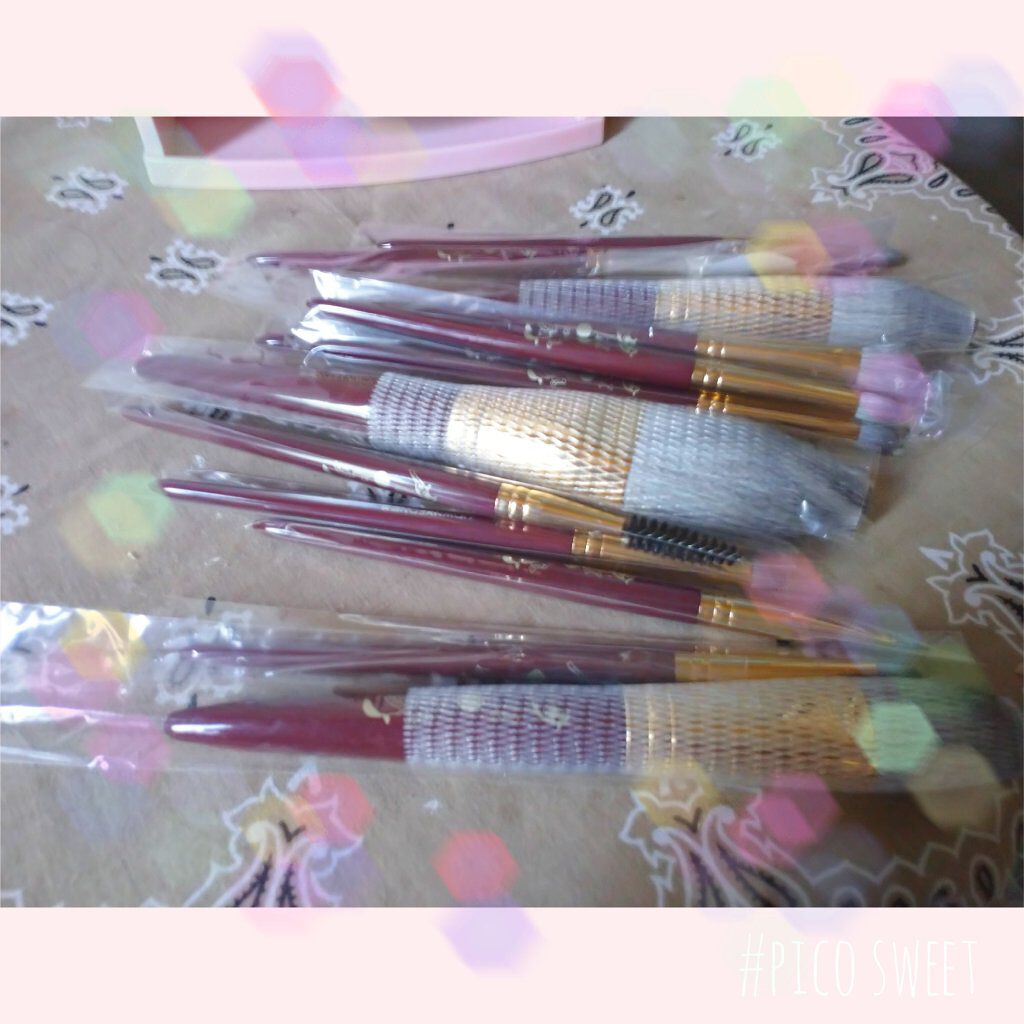 金梅シリーズブラシセット/Rownyeon/メイクブラシを使ったクチコミ（3枚目）