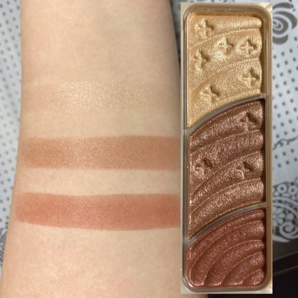 トーンアップアイシャドウ/CEZANNE/アイシャドウパレットを使ったクチコミ(2枚目)