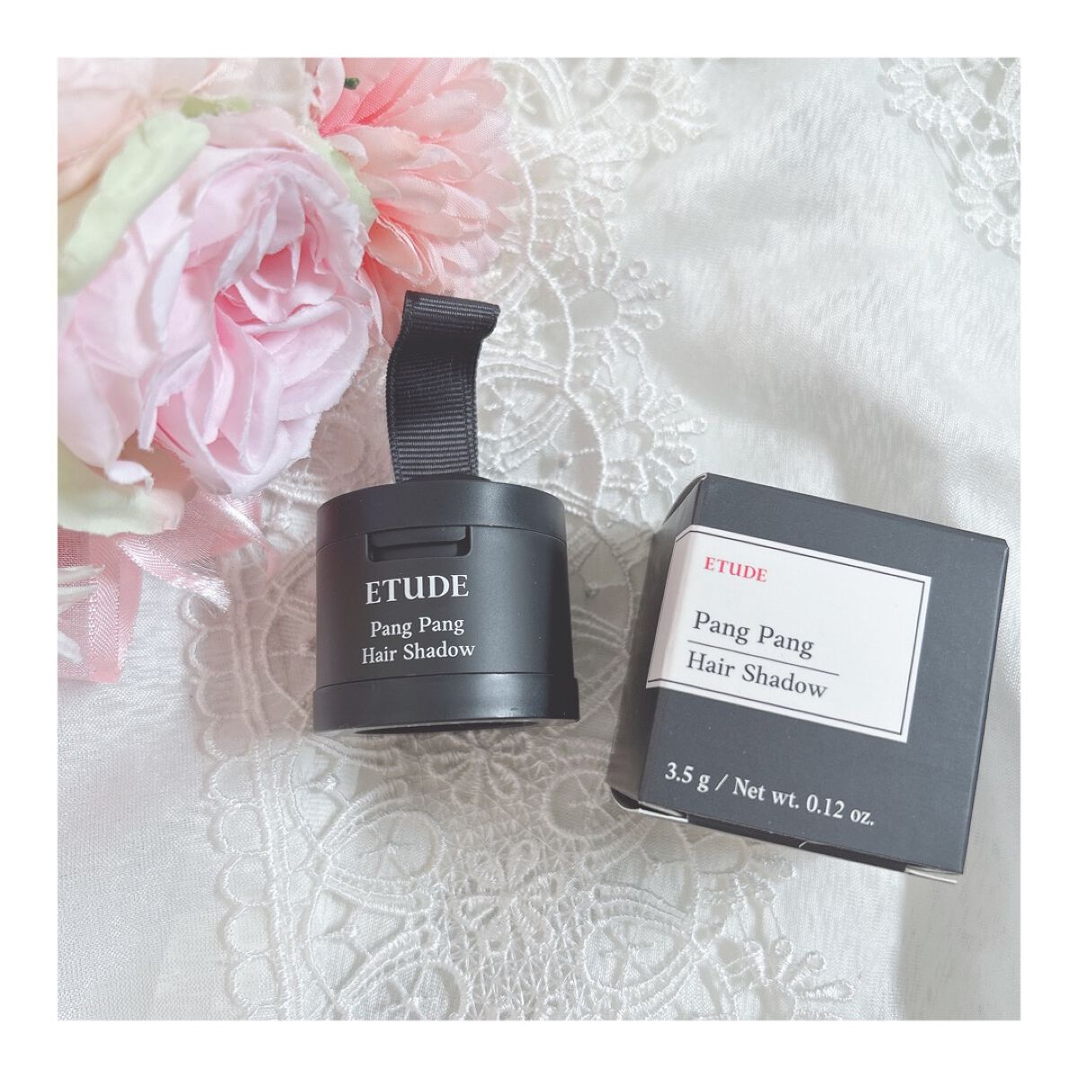 ポンポンヘアシャドウ/ETUDE/シェーディングを使ったクチコミ（1枚目）