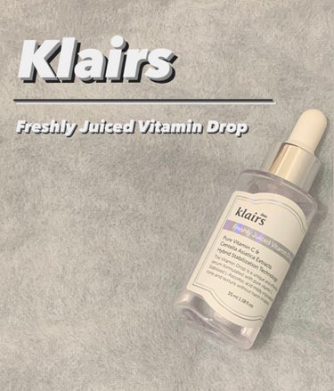 フレッシュリージュースドビタミンドロップ(35ml)/Klairs/美容液を使ったクチコミ（1枚目）